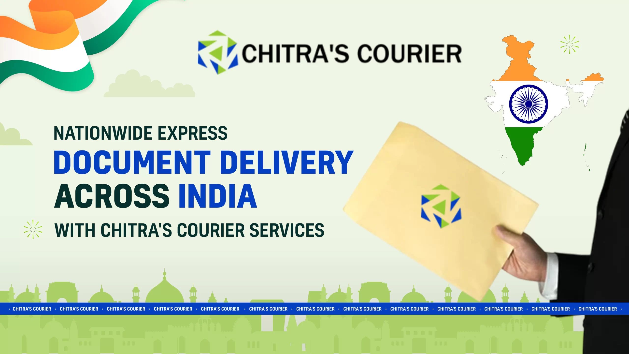 Nationwide Express Document Delivery Across India with Chitra's Courier Services